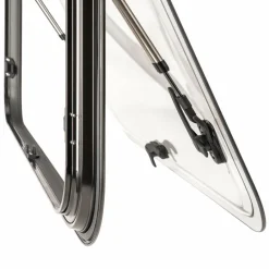 Outlet DWS Camping Klapraam transparant inclusief combihor wit 700 x 400 mm