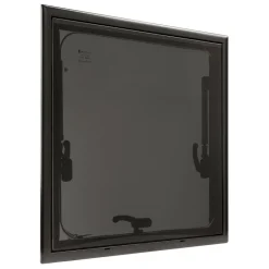Outlet DWS Camping  Rechthoekig klapraam inclusief combihor zwart  500 x 500 mm