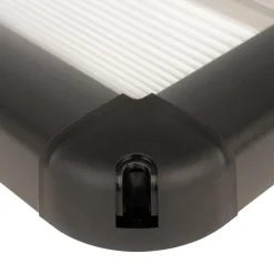 Outlet DWS Camping  Rechthoekig klapraam inclusief combihor zwart  500 x 500 mm