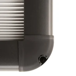 Outlet DWS Camping  Rechthoekig klapraam inclusief combihor zwart  500 x 500 mm