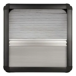 Outlet DWS Camping  Rechthoekig klapraam inclusief combihor zwart  500 x 500 mm