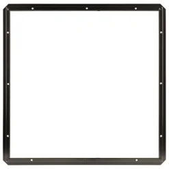 Outlet DWS Camping  Rechthoekig klapraam inclusief combihor zwart  500 x 500 mm