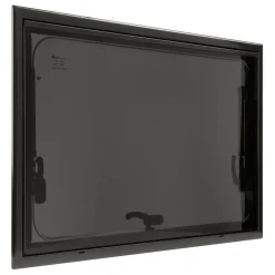 New DWS Camping  Rechthoekig klapraam inclusief combihor zwart  1000 x 500 mm