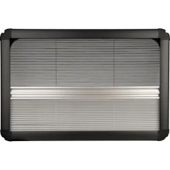 New DWS Camping  Rechthoekig klapraam inclusief combihor zwart  1000 x 500 mm