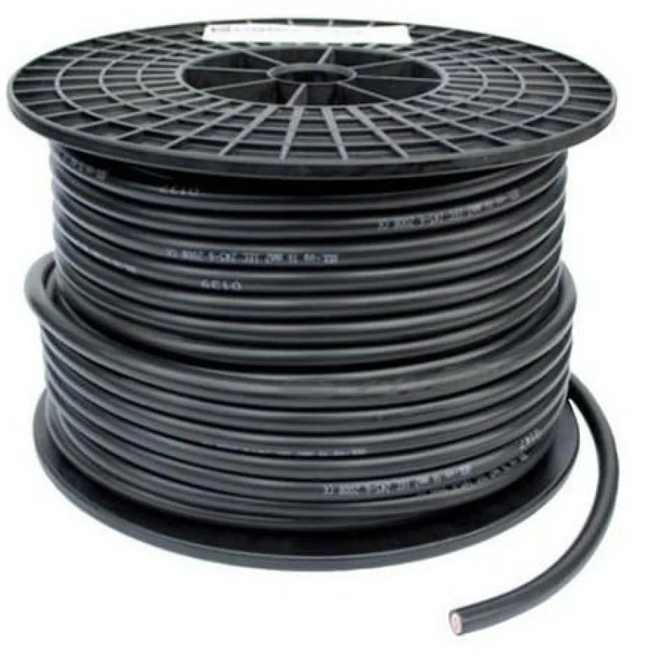 Discount DWS Dubbel geïsoleerde kabel zwart 50 mm