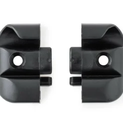 DWS Eindstukken voor scharnierlijst zwart links en  rechts