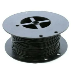 DWS Enkel montagesnoer zwart 2,5 mm