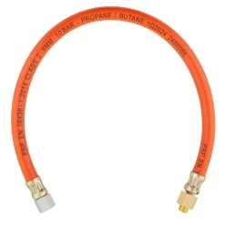 DWS Gasslang 1/4 links binnendraad x glad 8 mm 50 cm