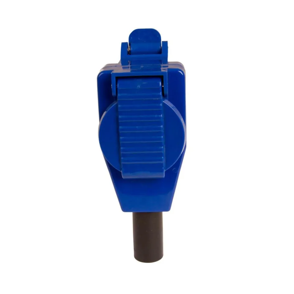 DWS Haakse koppeling CEE/Schuko 230 volt