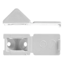 Discount DWS Meubelverbinders 2 gaats wit per 10 stuks