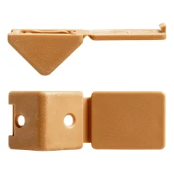 DWS Meubelverbinders 2 gaats caramel per 10 stuks