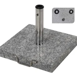 DWS Parasolvoet Graniet donkergrijs