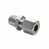 Outlet DWS rechte knelkoppeling 8 mm x 3/8 buitendraad