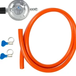 DWS Regelaarset Campingaz 29 mbar met slangpilaar en 1,5 meter slang