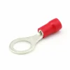 Clearance DWS Ringkabelschoen M8 rood per 10 stuks