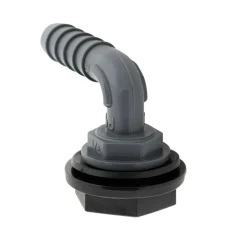 DWS tankdoorvoer haaks 12 mm 1/2"