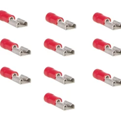 DWS Vlakstekkerhuls 4,8 mm rood per 10 stuks