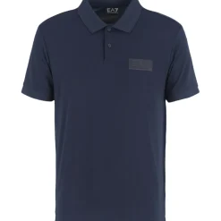 New EA7 6DPF04-PJRGZ tennispolo heren blue