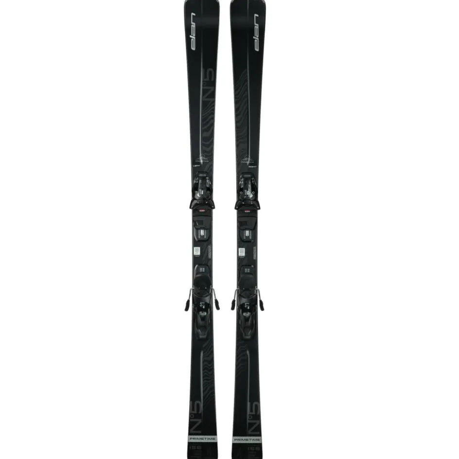 Elan Primetime N°5 Black Edition 25 - 26 ski's dames met ELX 11.0 GW Shift