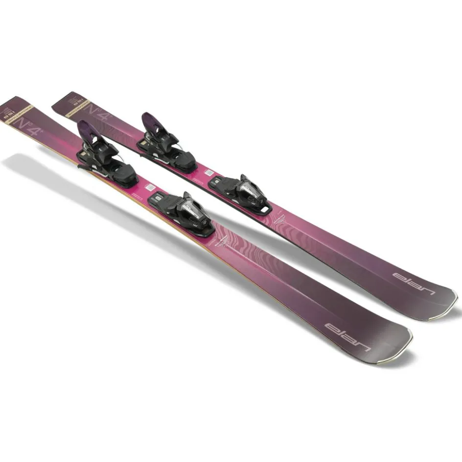 Online Elan Primetime N°4+ W 25 - 26 ski's dames met ELX 11.0 GW Shift binding