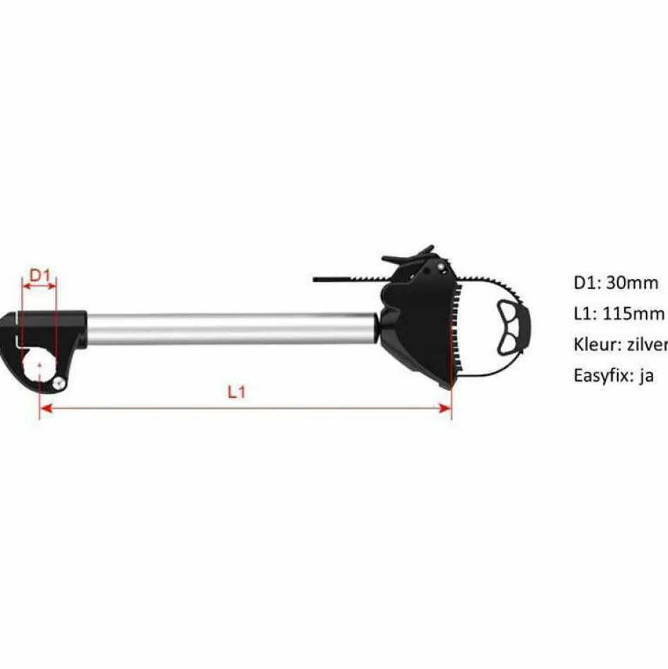 Best Enduro SD260 FG2 Flexibele framehouder kort black