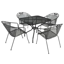 Outlet ENGARDEN by Kettler  Strek 90 x 90 Toledo tuinset antraciet