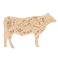 Esschert Design  Koe snijplank