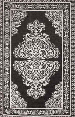 Esschert Design  Perzisch buitenkleed 120 x 190 cm grey