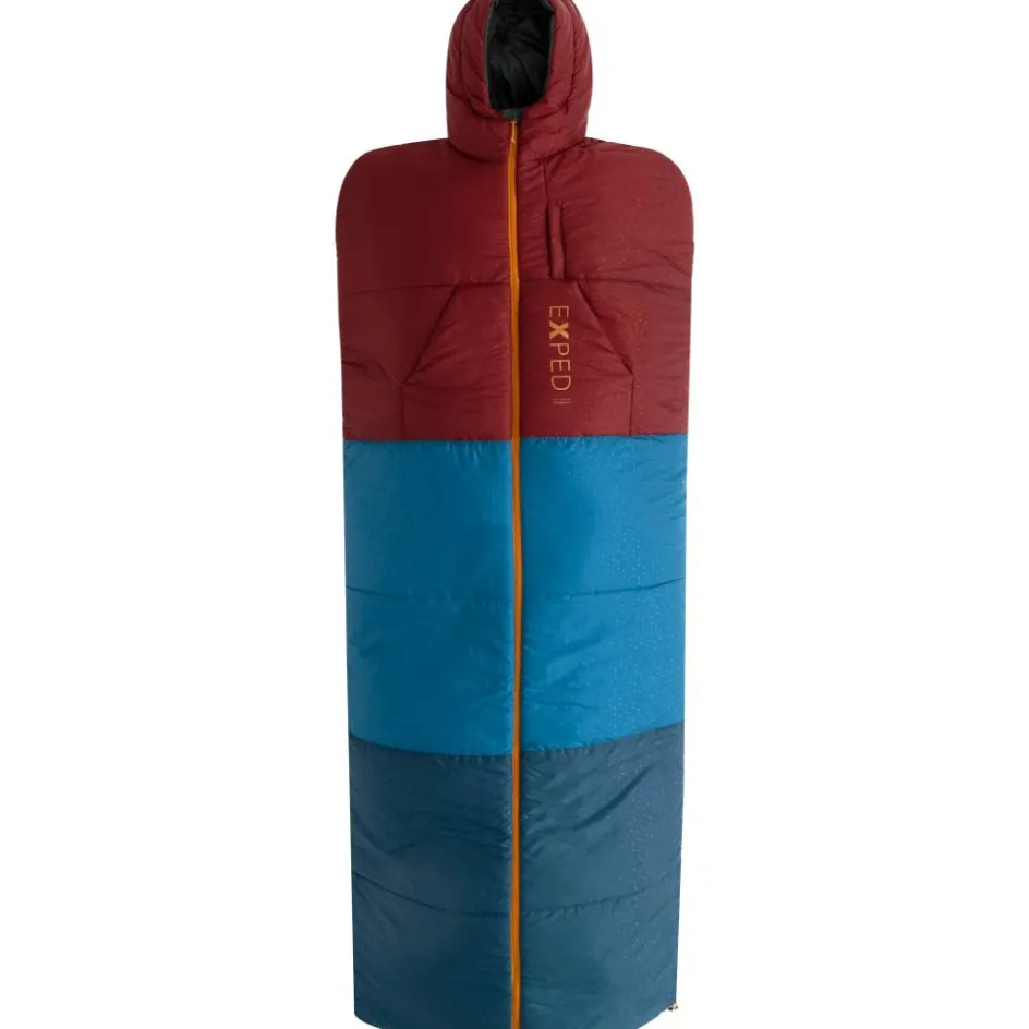 Exped Dreamwalker slaapzak burgundy - L