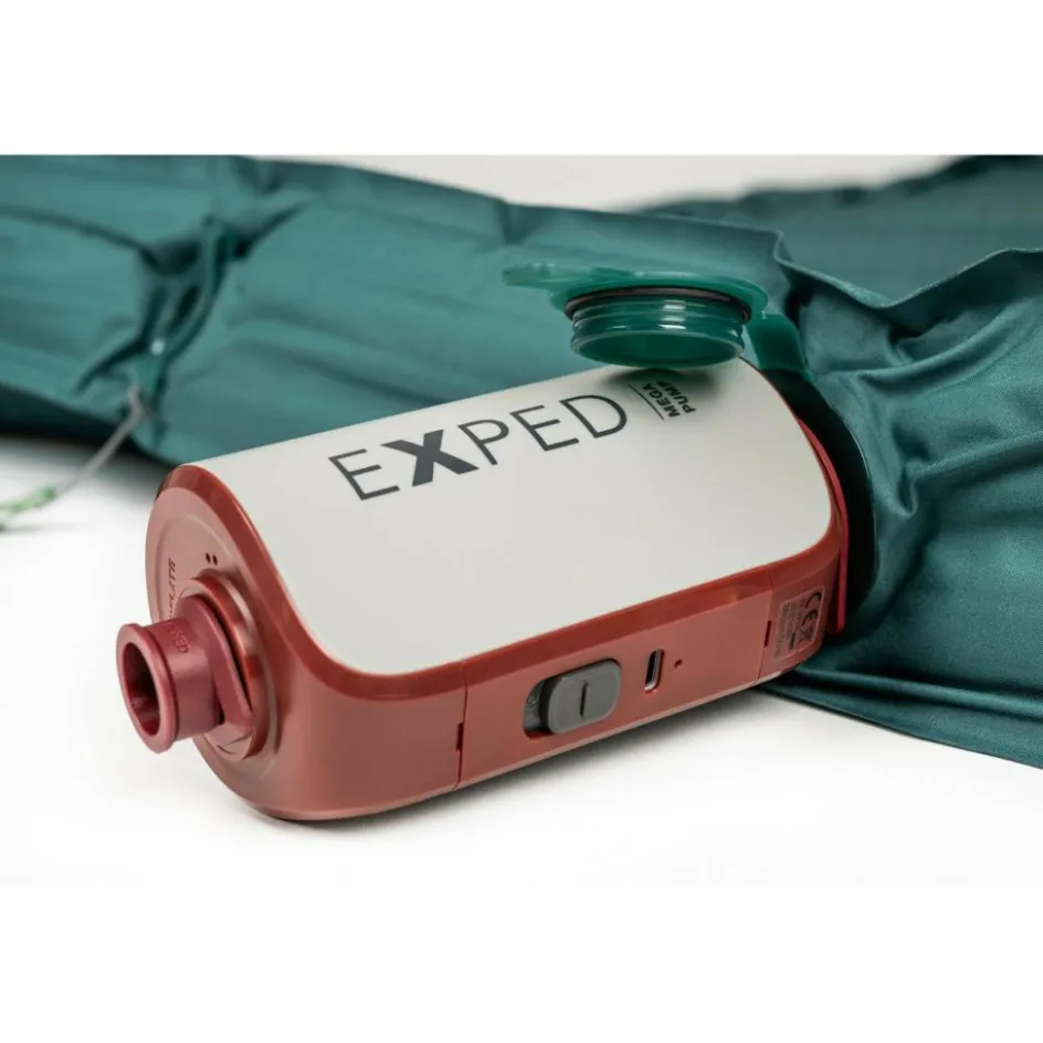 Exped Mega Pump elektrische pomp rood