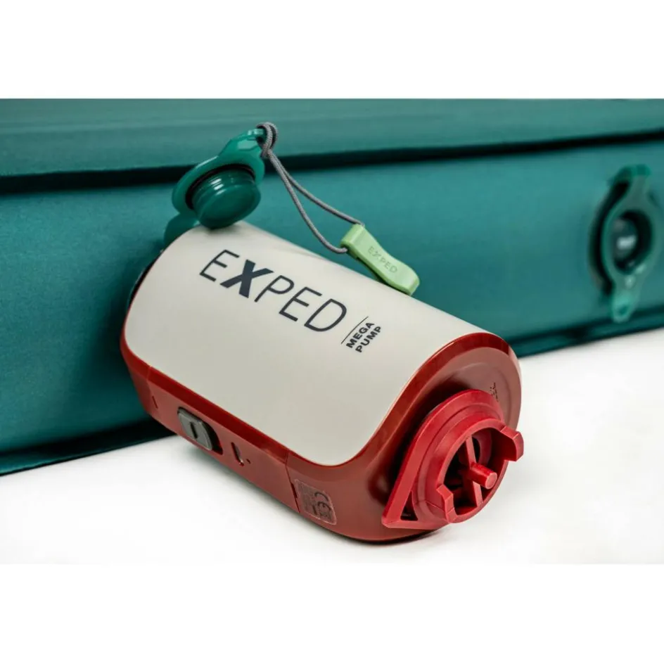 Exped Mega Pump elektrische pomp rood