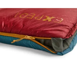 Online Exped Megasleep Duo 2-persoons slaapzak burgundy ocean