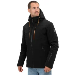 Clearance Falcon Boris softshell winterjas heren black