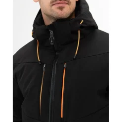 Clearance Falcon Boris softshell winterjas heren black