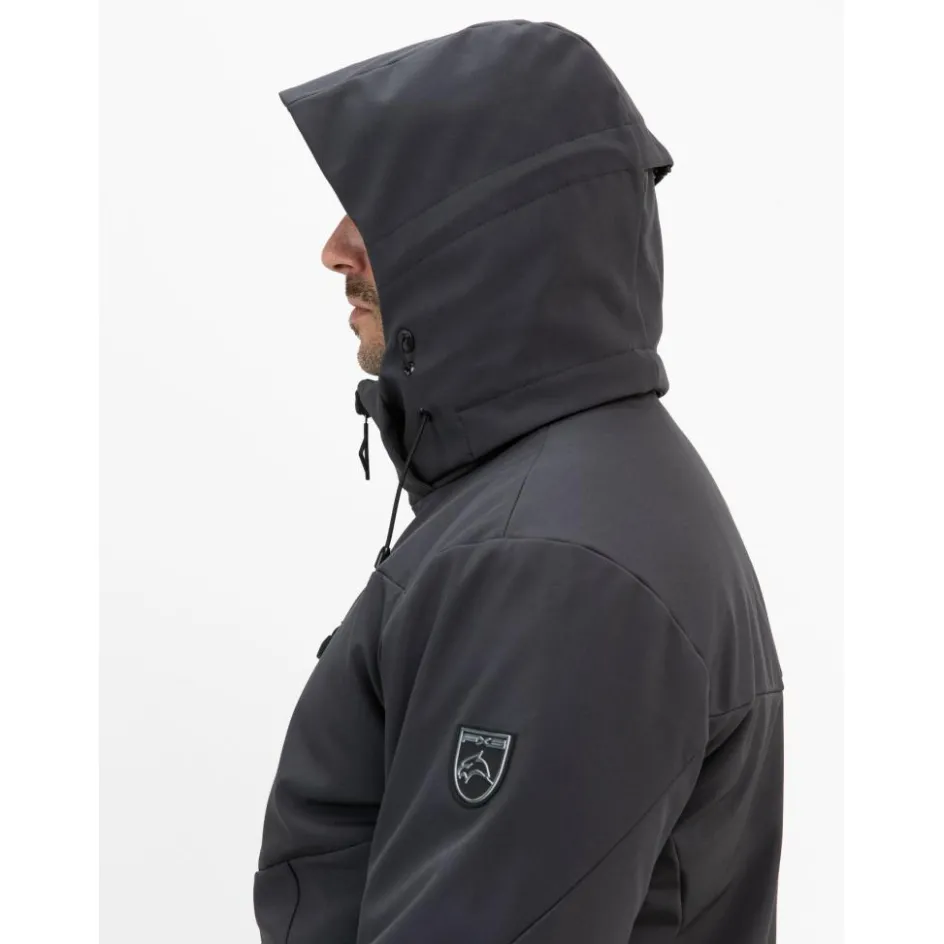 Sale Falcon Boris softshell winterjas heren phantom