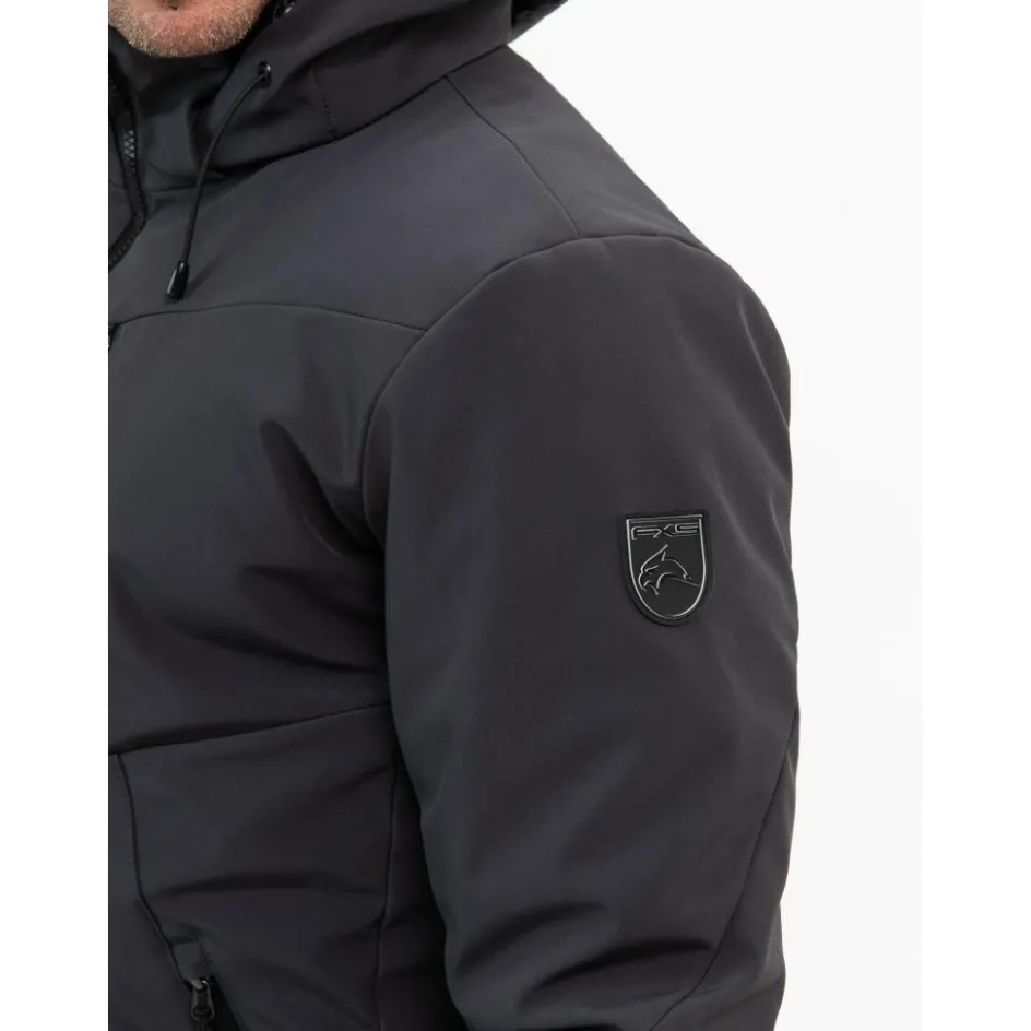 Sale Falcon Boris softshell winterjas heren phantom
