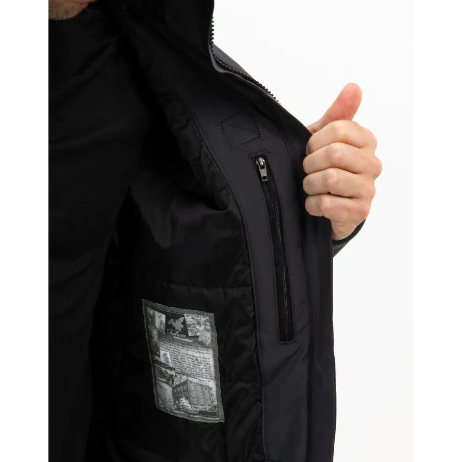 Sale Falcon Boris softshell winterjas heren phantom