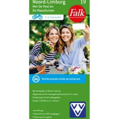 Falk 19 Noord-Limburg met De Peel en De Maasduinen  fietskaart