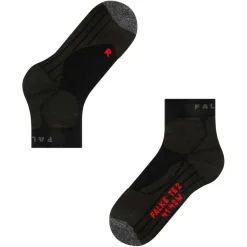 Discount Falke TE2 Short tennissokken heren black