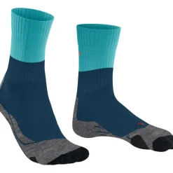 New Falke TK2 Explore wandelsokken dames blue pond
