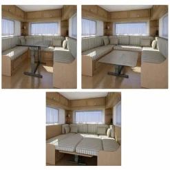 Best Fawo Krause tafelpoot 600 mm bruin