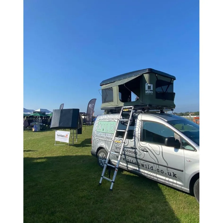 Femkes Rooftoptents Miles Starling daktent green