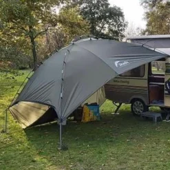 Femkes Rooftoptents Skadu Too luifel met zijwanden blue grey