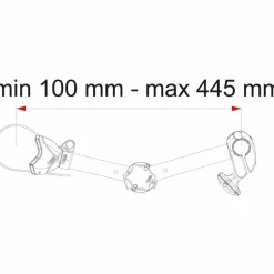 Outlet Fiamma Bike-Block Pro S D1 fietsklem aluminium