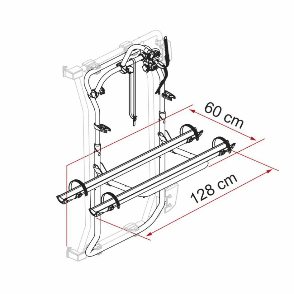 Fiamma Carry-Bike Frame fietsendrager deep black