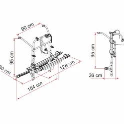 Fiamma Carry-Bike Mercedes V Class Premium vanaf 2014  fietsendrager