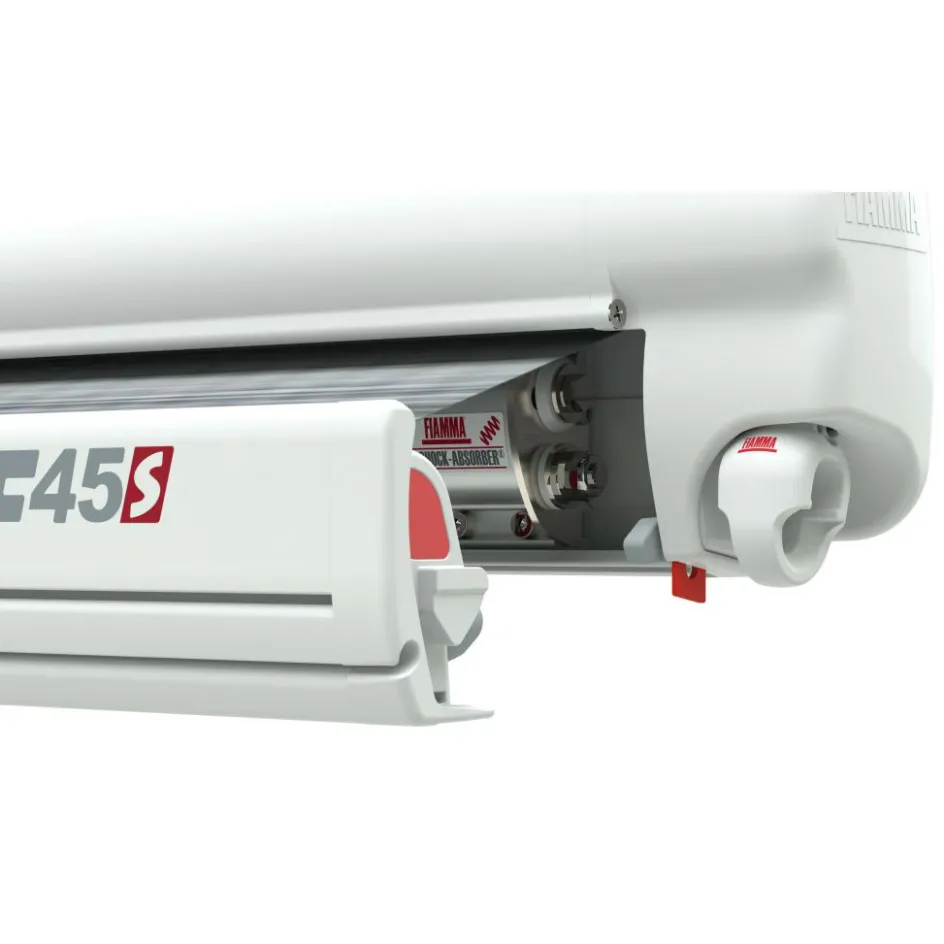 Best Fiamma F45 S 425 cassetteluifel polar white - Royal Grey