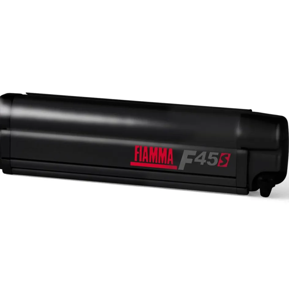 Fiamma F45 S 350 cassetteluifel deep black - Royal Grey