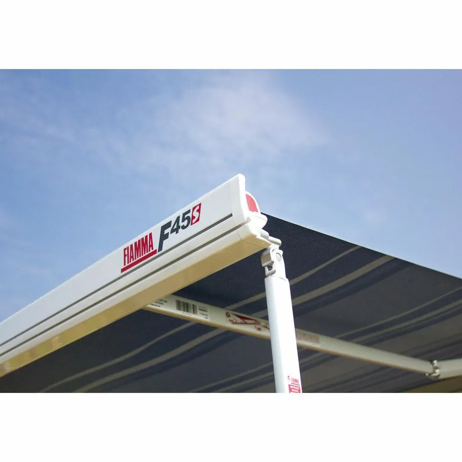 Fiamma F45 S 350 cassetteluifel deep black - Royal Grey