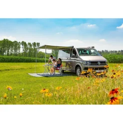 Sale Fiamma F45 S 230 cassetteluifel deep black - Royal Grey